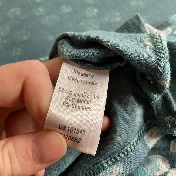 Coldwater Creek Women's Polka Dot Wrap Blouse Size 1X Boho Flowy Draped Trendy - Picture 6 of 11